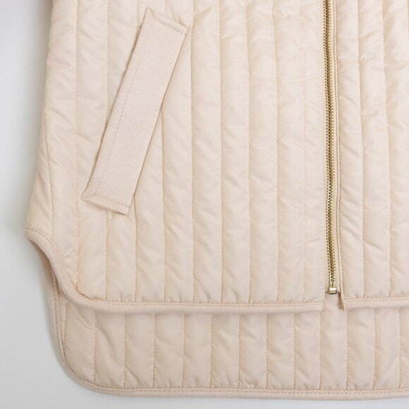 Banana Republic  Quilted Jacket Barn Water Resistant Ivory - Picture 7 of 16
